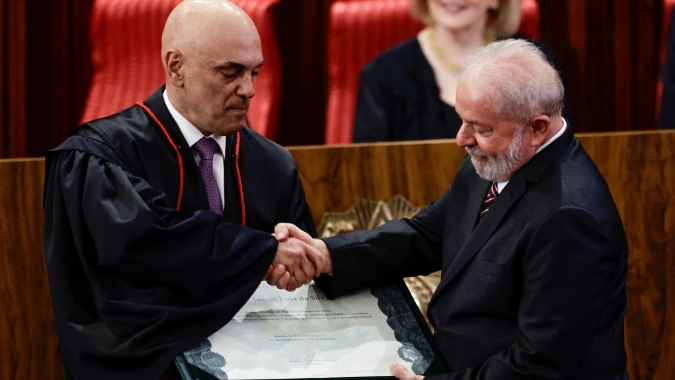 Reuters: Diplomação pelo TSE atesta vitória da democracia e haverá responsabilização por discurso de ódio, diz Moraes