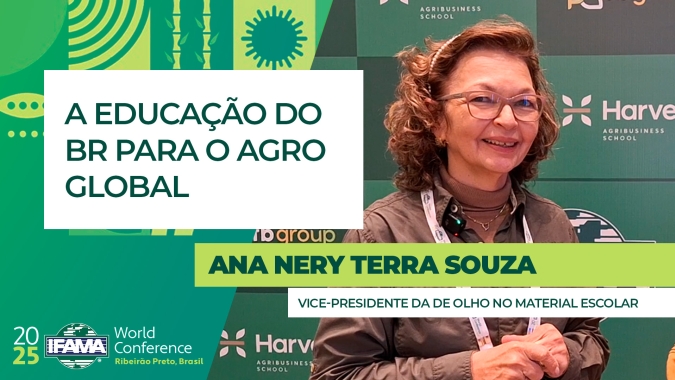 Desafios do sistema educacional do Brasil são também tema de debate na IFAMA World Conference