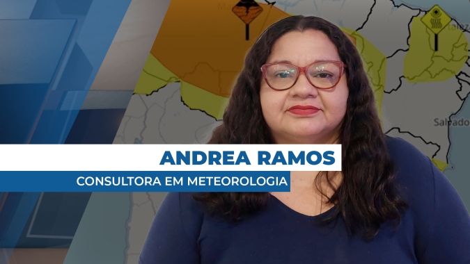 Inmet emite alertas amarelo e laranja para chuvas intensas no Centro-Oeste