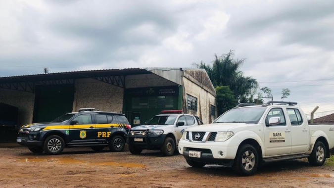 Produtos agropecuários irregulares e clandestinos são apreendidos durante operação conjunta no Paraná e Santa Catarina