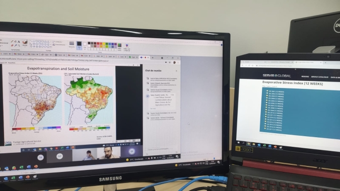 Aprosoja/MS apresenta sistema que monitora safras ao USDA