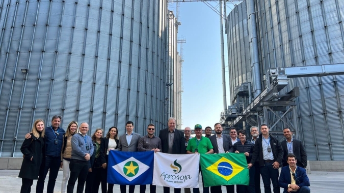 Em reunião com embaixador em Berlim, Aprosoja MT leva preocupação de produtores sobre lei europeia anti-desmatamento