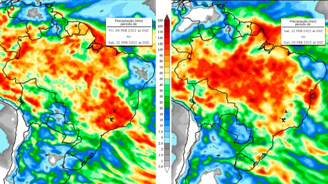 Inmet: Chuva passa muito rápido pelo Sul do Brasil e modelos já mostram novo período de estiagem