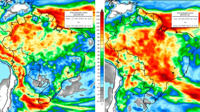 Onda de calor dificulta avanço de frentes frias e previsão de chuvas generalizadas para Argentina, RS , SC e PR não se confirma