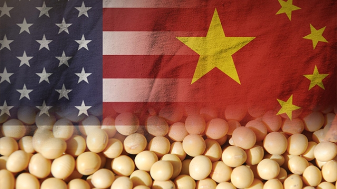 Soja cai mais de 1% em Chicago com China ausente dos EUA e ainda comprando forte no Brasil
