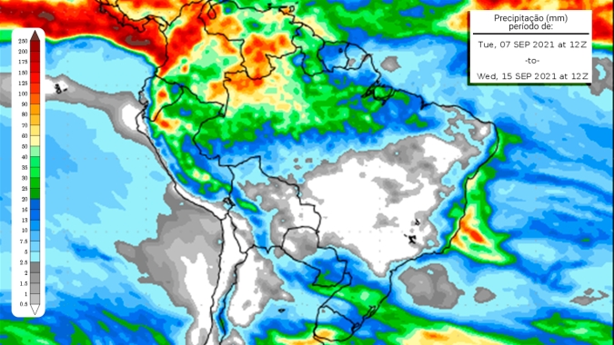 Nova rodada de chuvas está confirmada para o Sul do país a partir do próximo final de semana, diz Inmet