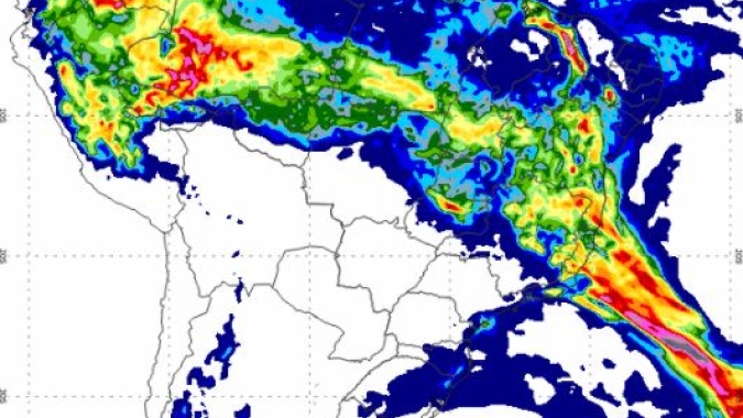 Chuvas avançam para Matopiba e Nordeste e previsão indica novo período seco no Centro-Sul do Brasil