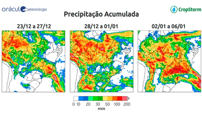 Verão: Falta de chuvas no Matopiba e irregularidade no Rio Grande do Sul