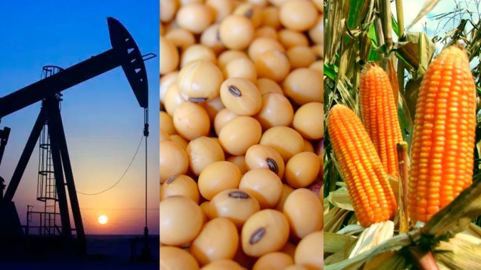 Petróleo dispara mais de 20% e puxa commodities agrícolas; Brasil segue favorecido pelo dólar