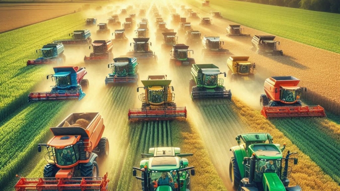 Projeções de máquinas agrícolas no Brasil 2030