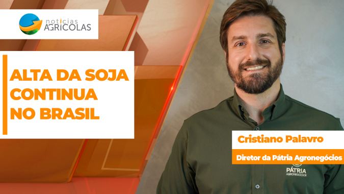 Preços da soja continuam subindo no Brasil e negócios evoluindo, apesar de correções em Chicago