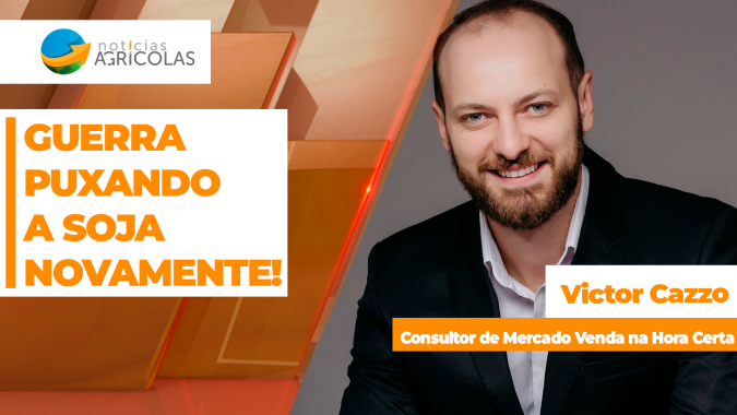 Guerra puxando a soja novamente!