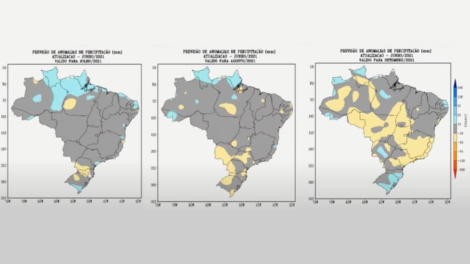 Inmet analisa inverno 2021 e destaca setembro com volumes de chuvas abaixo da média no CO, podendo atrasar início do plantio
