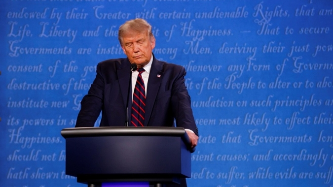 Trump provavelmente não retornará à trilha da campanha até segunda-feira