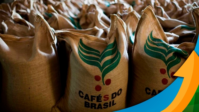 Brasil exporta 39 milhões de sacas de café em 2023; China salta para 6º lugar no ranking dos principais compradores