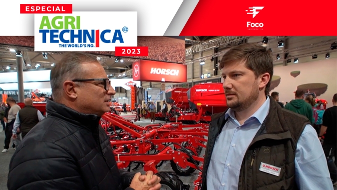 Horsch apresenta na Agritechinica suas tecnologias para o manejo do solo