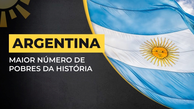 Argentina sofre momento com maior número de pobres da sua história, além de 20% de sua população com insegurança alimentar