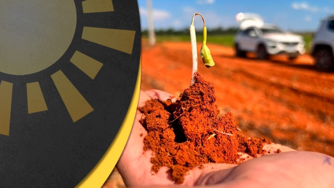 Altas temperaturas agravam e intensificam desafios à soja 23/24, já resultando em perda de potencial produtivo