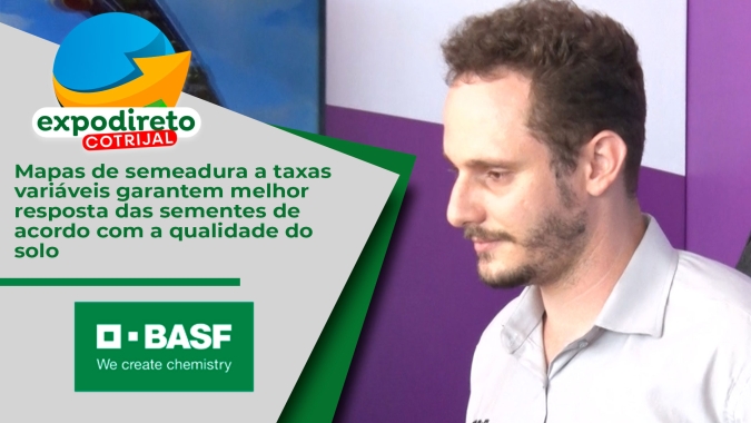Mapas de semeadura a taxas variáveis garantem melhor resposta das sementes de acordo com a  qualidade do solo