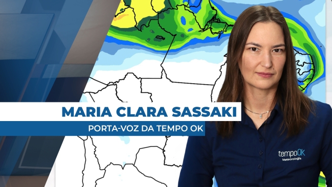 Tempo seco persiste em boa parte do Brasil, com chuvas localizadas ao longo da costa do país