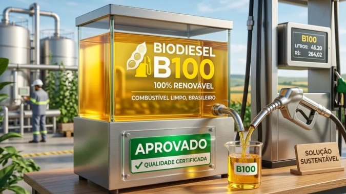 O Biodiesel B100 pode ser uma realidade técnica e sem riscos no Brasil