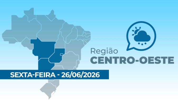 Centro-Oeste terá calor acima dos 35°C, enquanto frente fria leva chuva ao sul de Mato Grosso do Sul