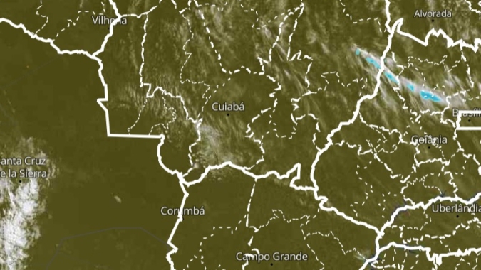 Chuva tem data para voltar para o Centro-Oeste