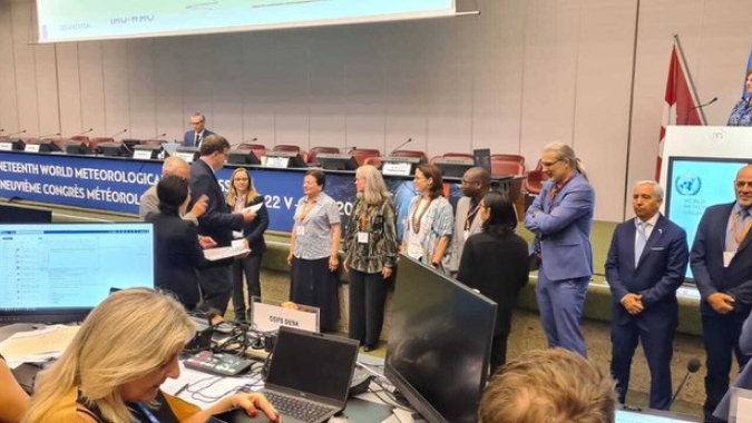 OMM reconhece cinco estações centenárias do Inmet em congresso na Suíça