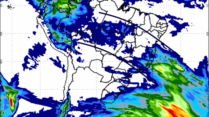 Frente fria traz chuva e queda nas temperaturas, com impactos para as áreas produtoras