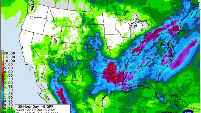 Clima desfavorável no Meio-Oeste dos EUA puxa preços de soja e trigo em Chicago