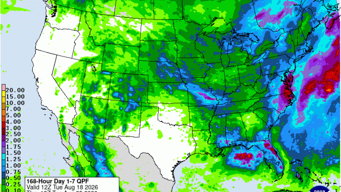 Soja mantém sequência de altas em Chicago nesta 3ª feira (18), com clima nos EUA no radar