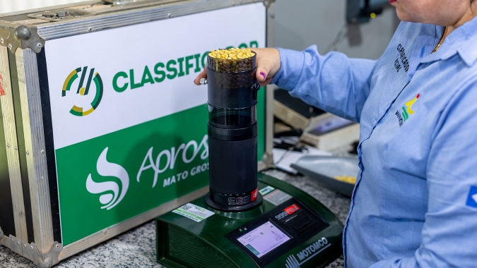Classificador Legal auxilia produtores no diagnóstico de grãos ardidos e reforça manejo fitossanitário em Mato Grosso