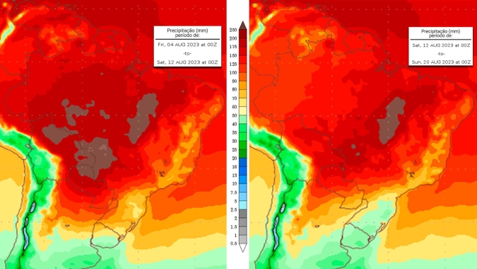 Em pleno inverno: Final de semana será marcado por temperaturas muito elevadas e umidade relativa do ar muito baixa