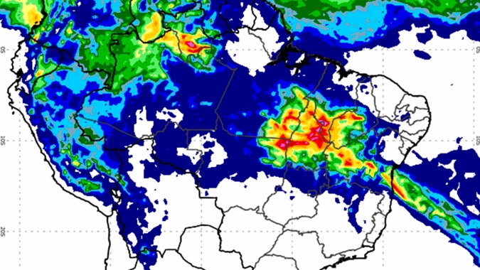 Chuva no Matopiba deve durar pouco e semana terminará com novas precipitações no Sul com impacto para safra de verão