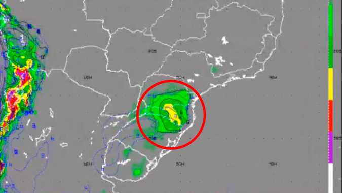Inmet alerta para queda das temperaturas a partir de quinta-feira (20) e com risco de geadas moderadas no Sul do Brasil