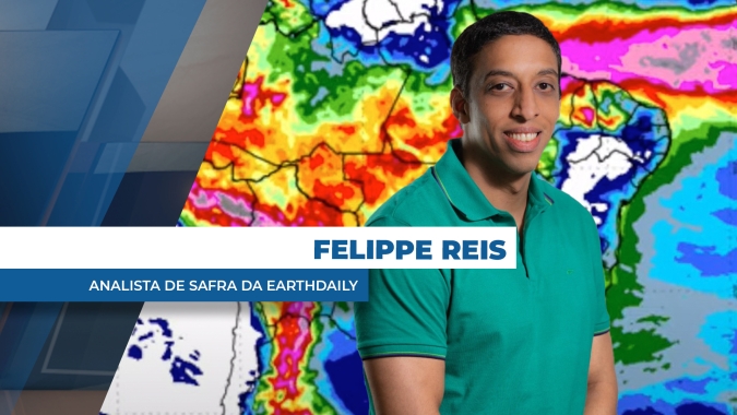 Chuva no Norte e alerta de tempestades no Sul