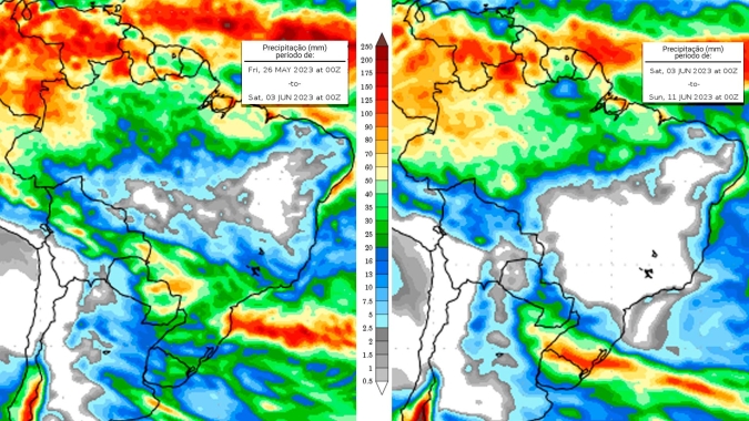 Massa de ar frio chega pelo Sul do país  no início de semana e pode se estender até São Paulo, com quedas fortes de temperatura e até geadas no RS