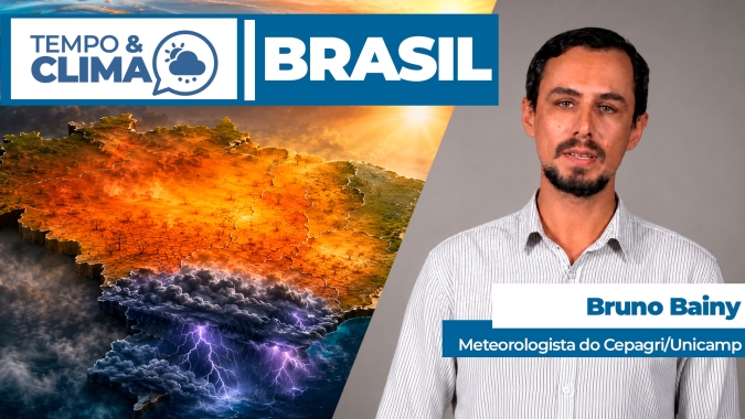 Sul terá nova rodada de chuvas, enquanto calor e tempo seco ganham força no Brasil
