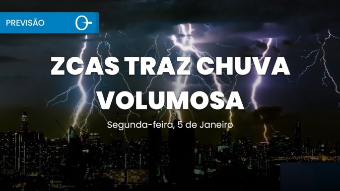 Confira a previsão do tempo para esta segunda-feira (05) para todo o Brasil