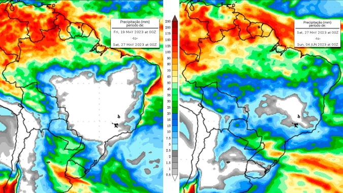 Massa de ar frio vai embora na segunda-feira (22), mas o tempo seco e a baixa umidade prevalecem em quase todo o país
