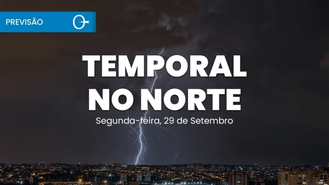 Confira a previsão do tempo para esta segunda-feira (29) para todo o Brasil
