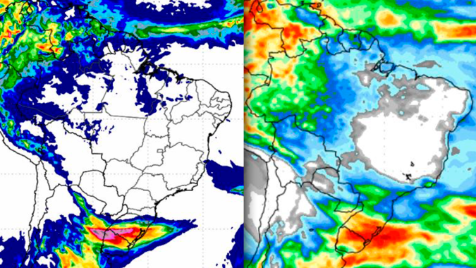 Semana com muita chuva para o Rio Grande do Sul; Climatempo fala em ciclone extratropical