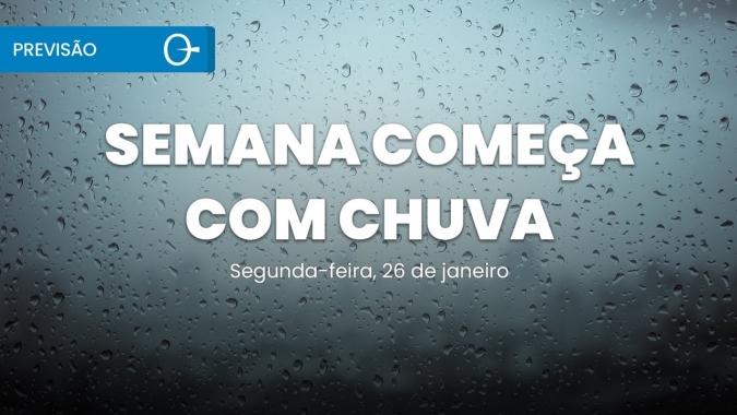 Calor predomina e chuva ganha força no Sudeste e Centro-Oeste nesta segunda | Previsão 26/01/2026