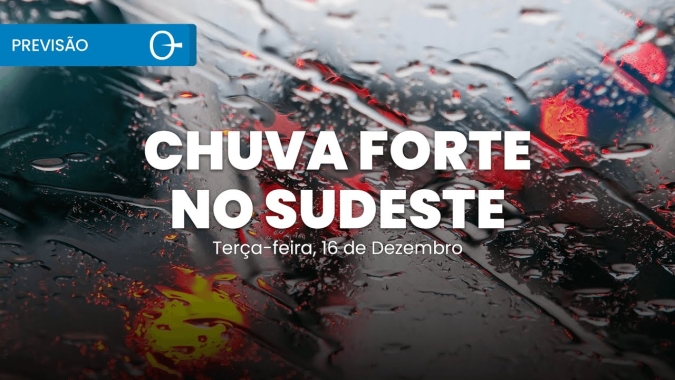 Confira a previsão do tempo para esta terça-feira (16) para todo o Brasil