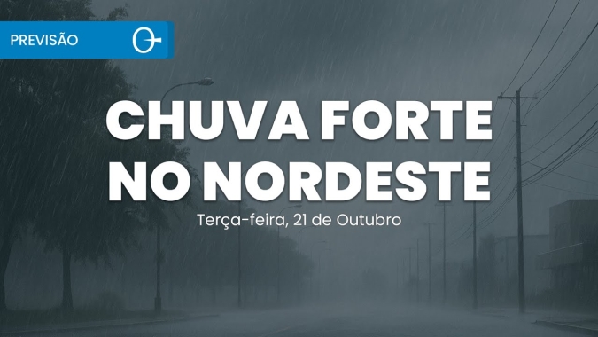 Confira a previsão do tempo para esta terça-feira (21) para todo o Brasil