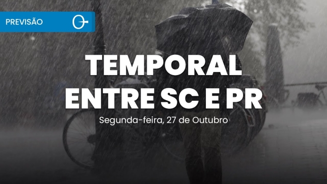 Confira a previsão do tempo para esta segunda-feira (27) para todo o Brasil