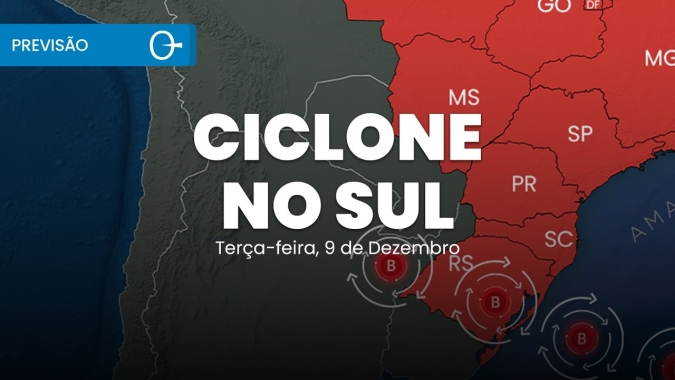 Confira a previsão do tempo para esta terça-feira (9) para todo o Brasil