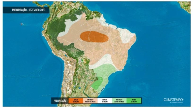 Climatempo: El Niño deve atingir seu pico máximo entre dezembro e janeiro, mas outros sistemas podem favorecer chuvas no N e NE