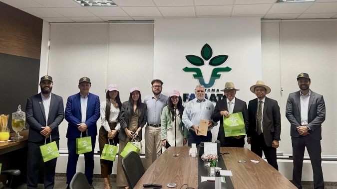Famato recebe comitiva da Indonésia em busca de parcerias no agronegócio mato-grossense
