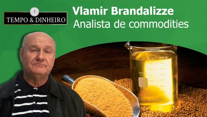 Vlamir Brandalizze - Esmagamento de Soja cresce nos EUA e mercado reverte e opera em alta